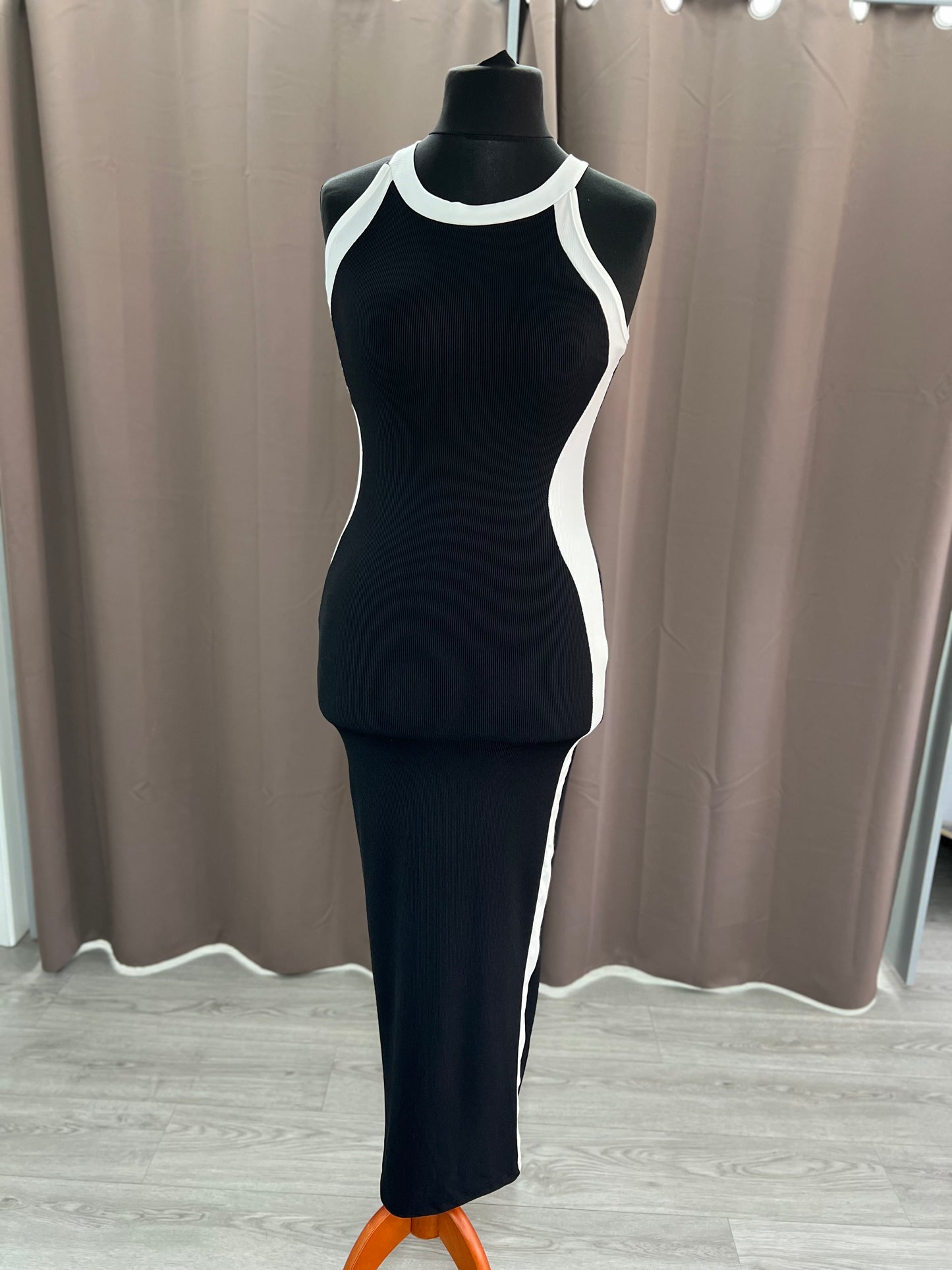Vestido canalé