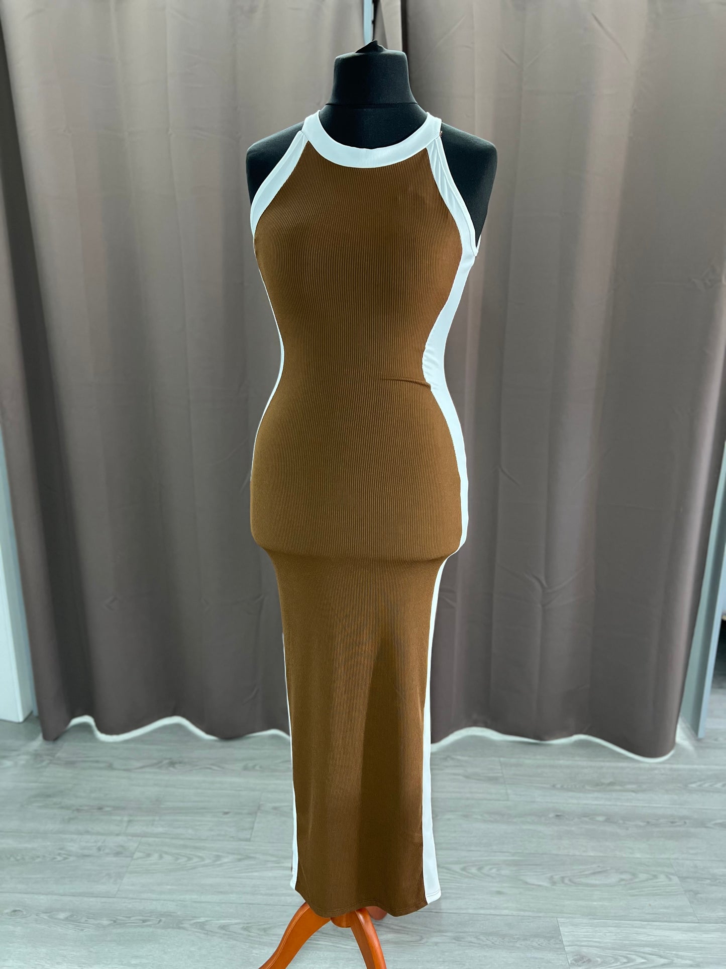 Vestido canalé