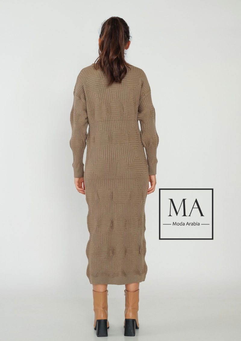 Vestido de punto fino