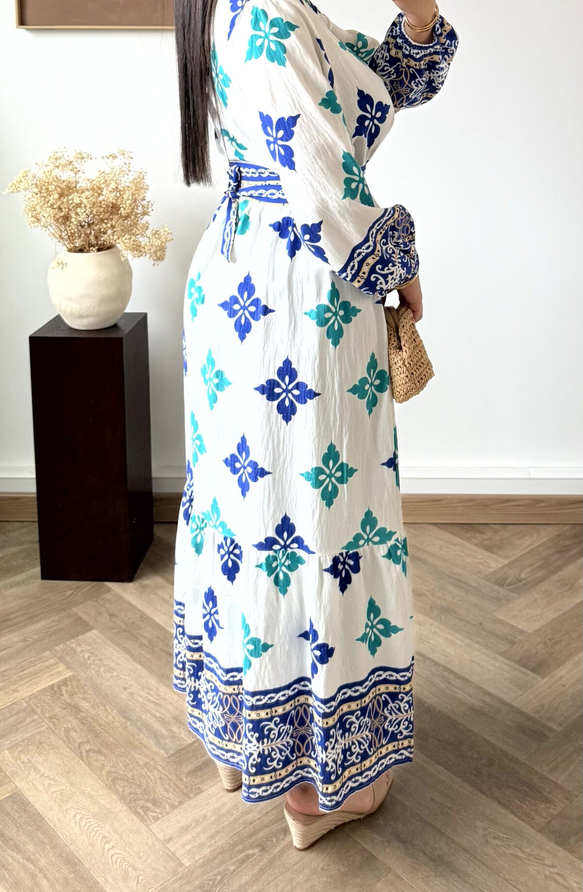 Vestido Celeste