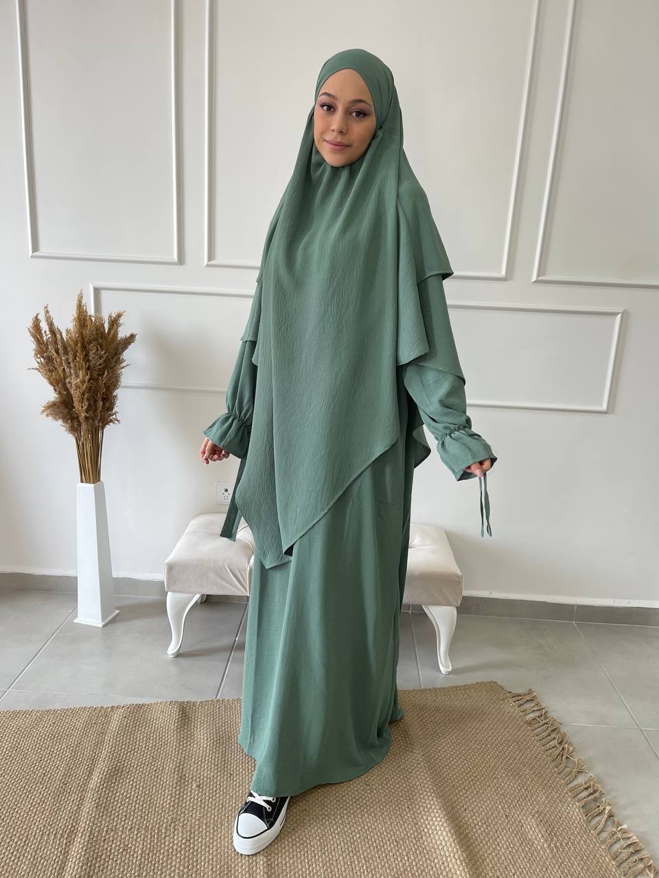 Khimar doble