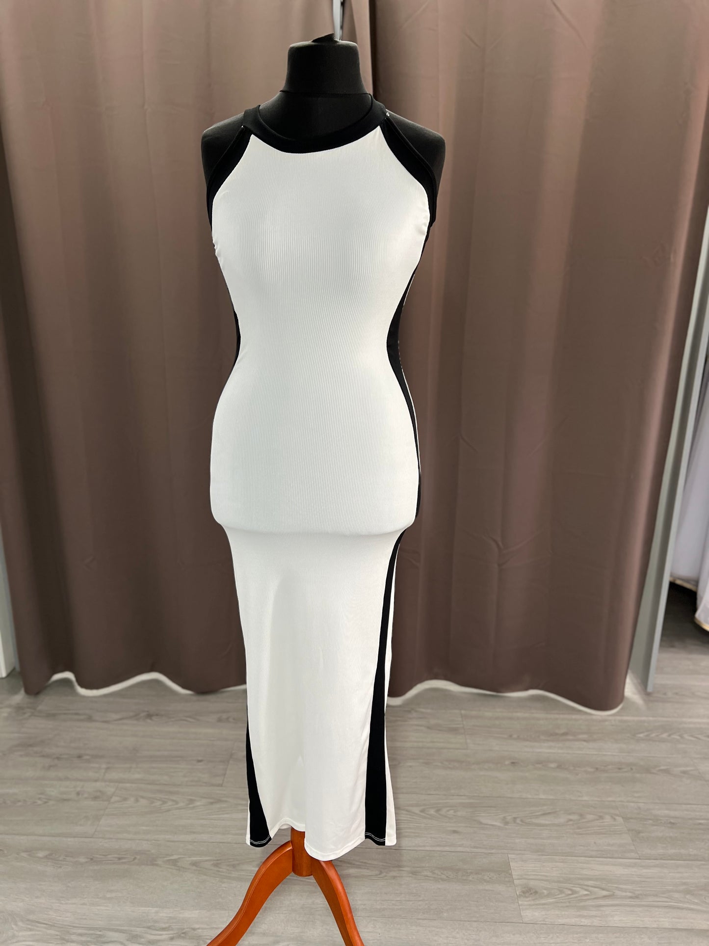 Vestido canalé