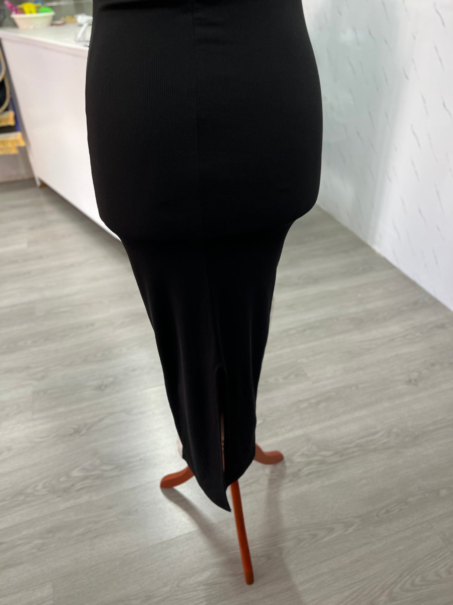Vestido canalé