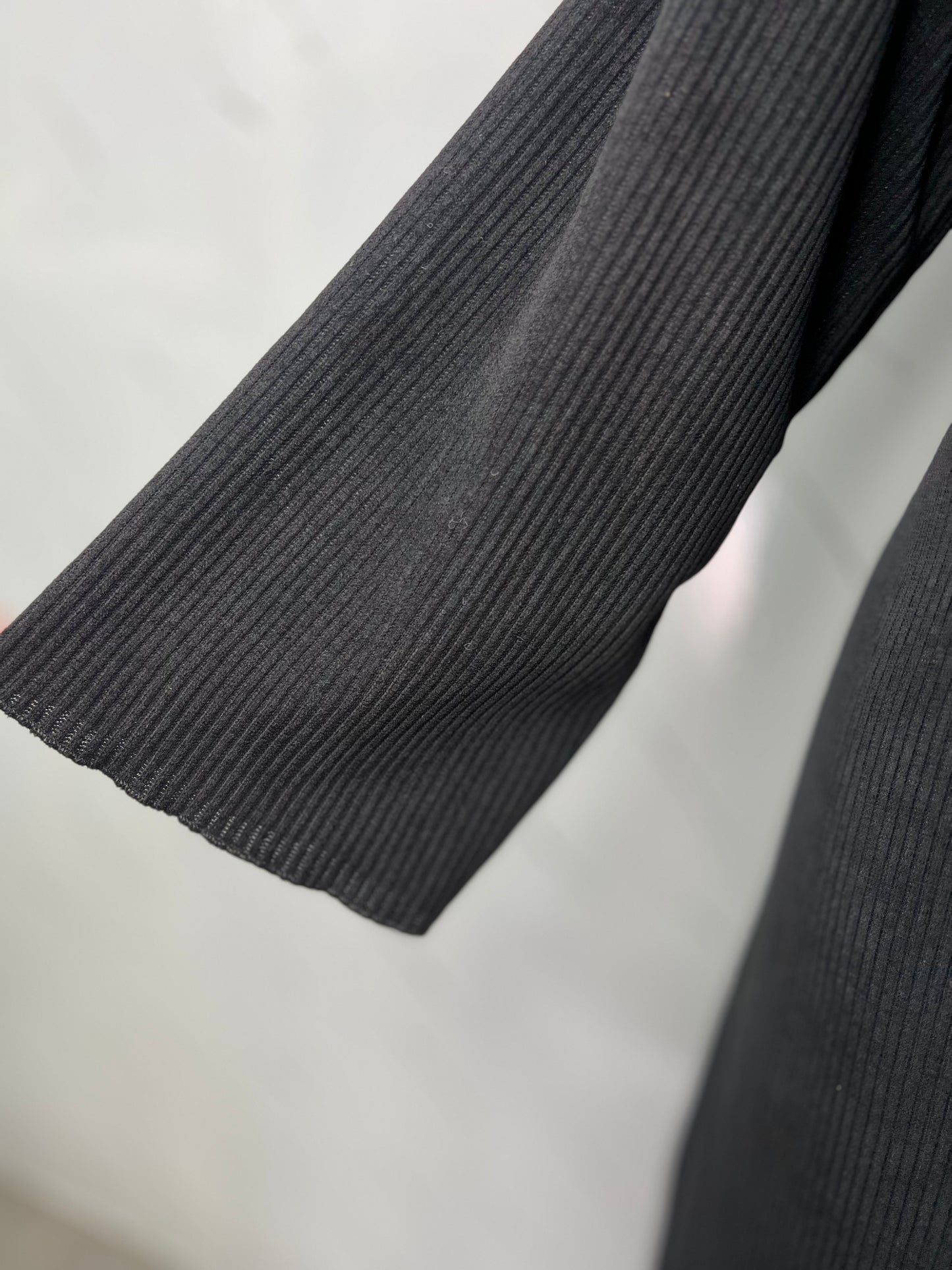 Vestido de pana negro