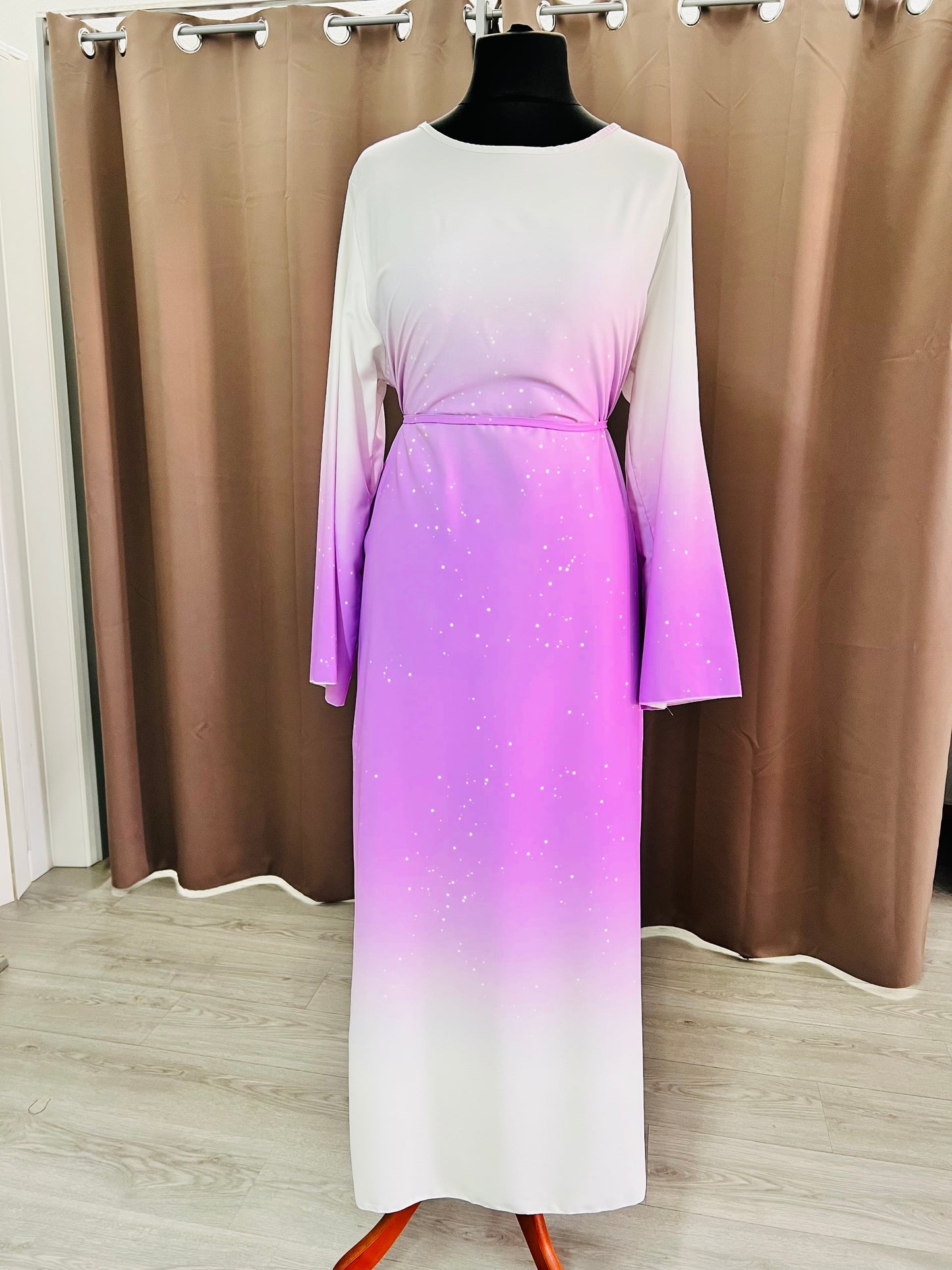 Vestido multi color lila