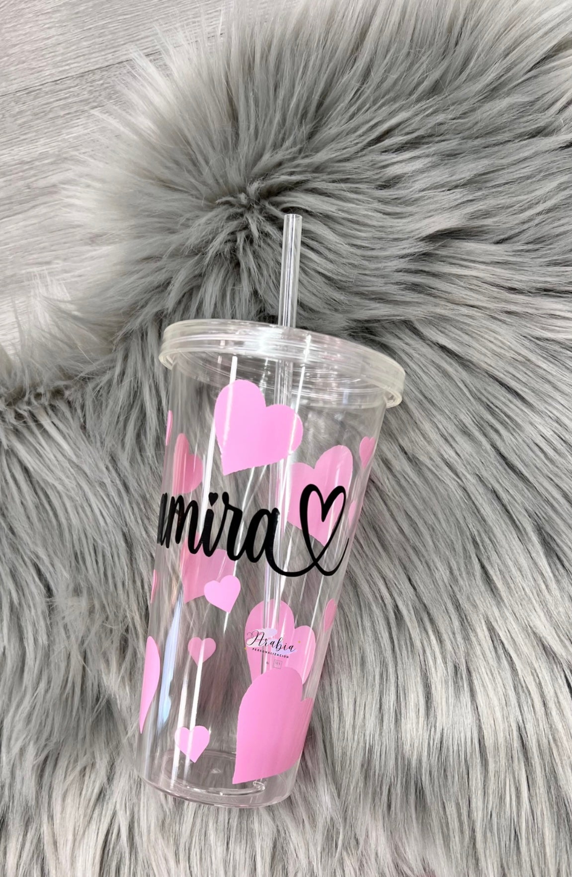 Vaso de corazones