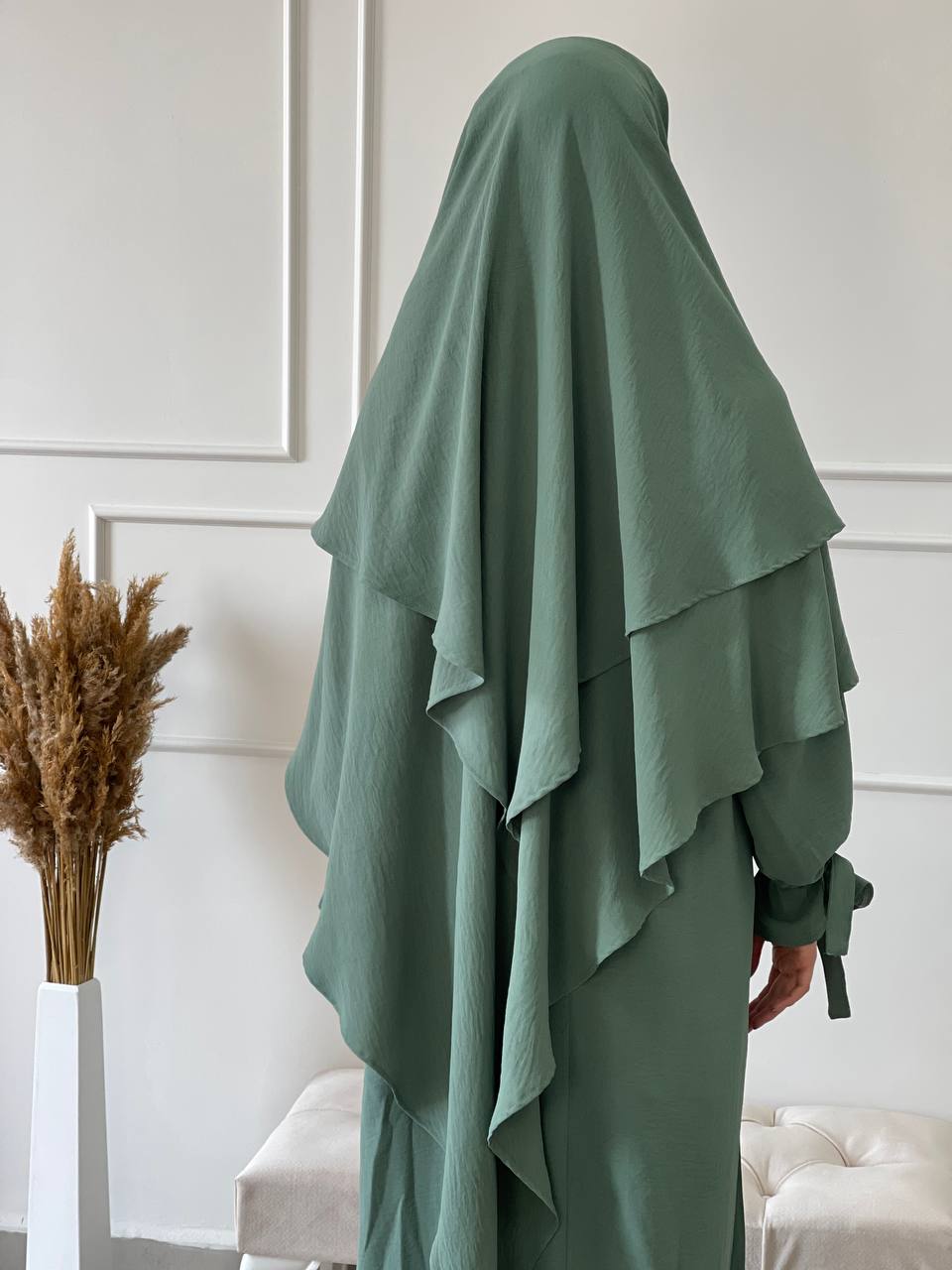 Khimar doble