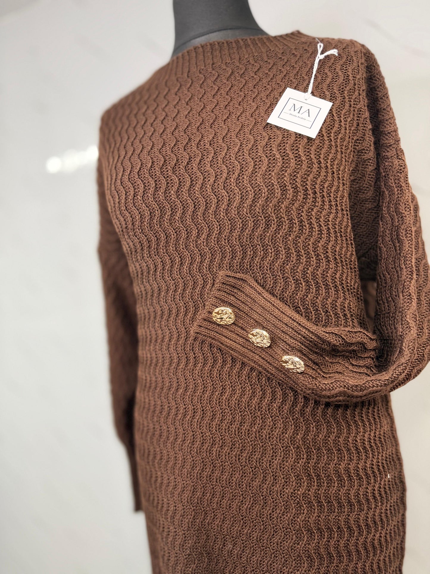 Vestido chocolate