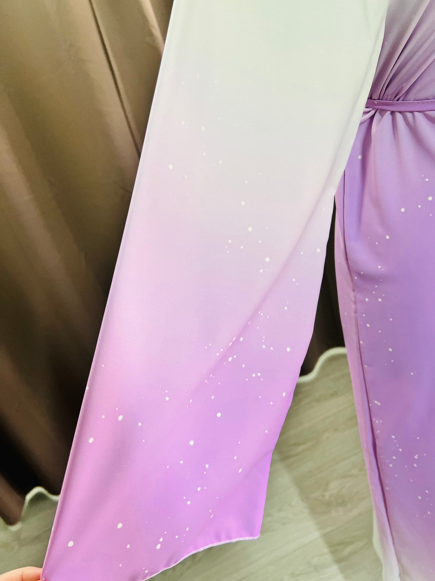 Vestido multi color lila