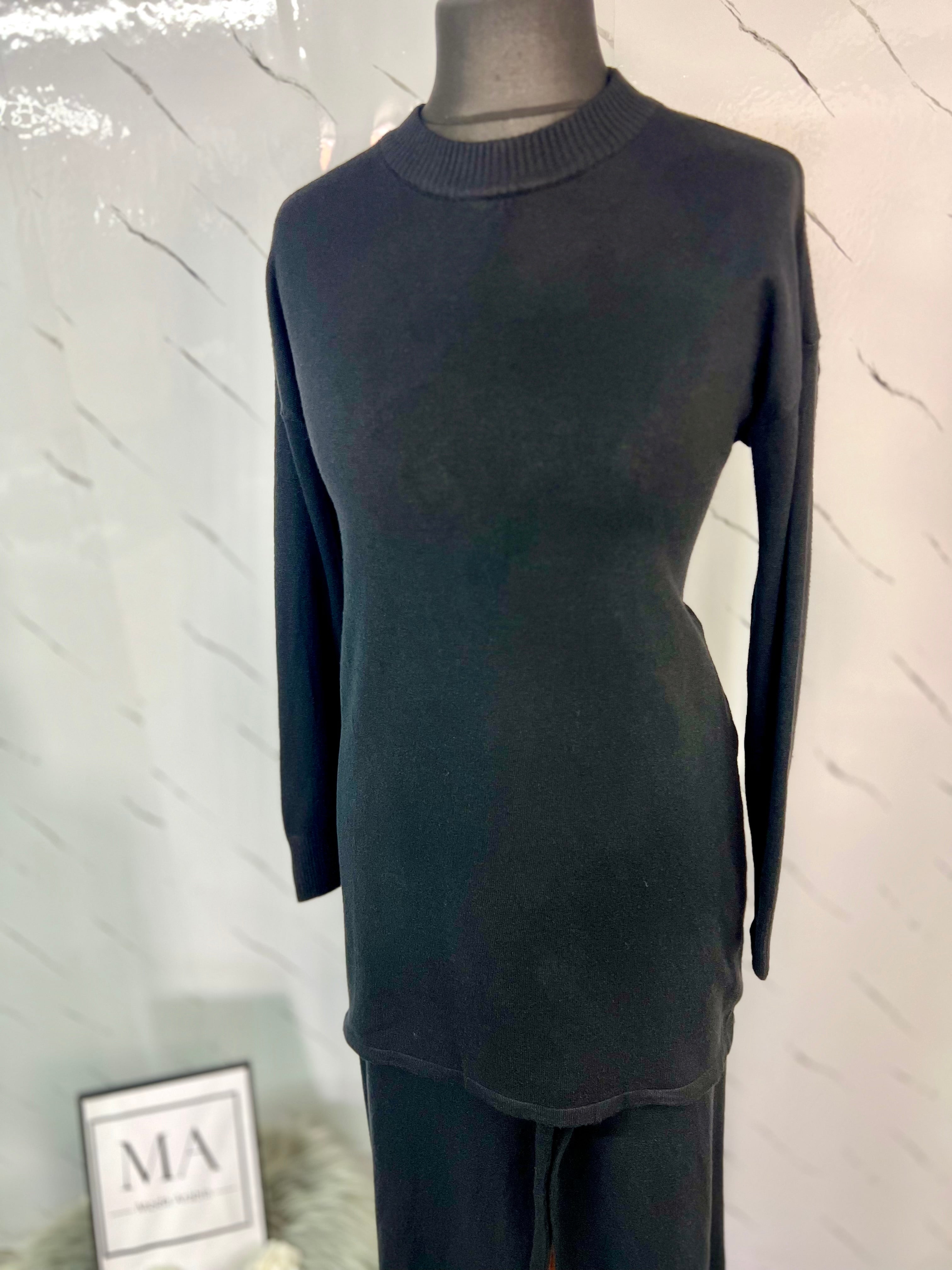 Conjunto punto fino Negro