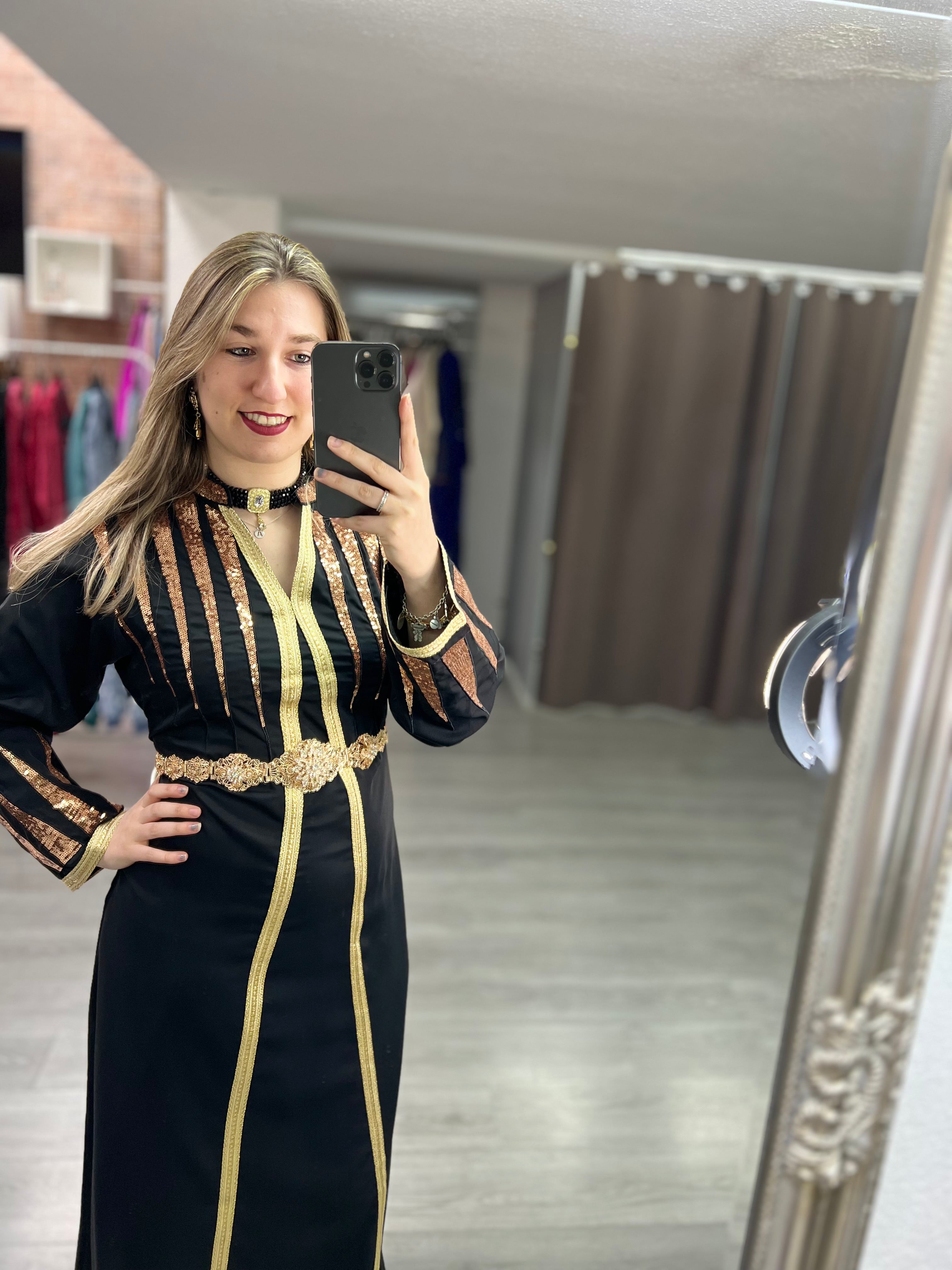 Vestido con lentejuelas