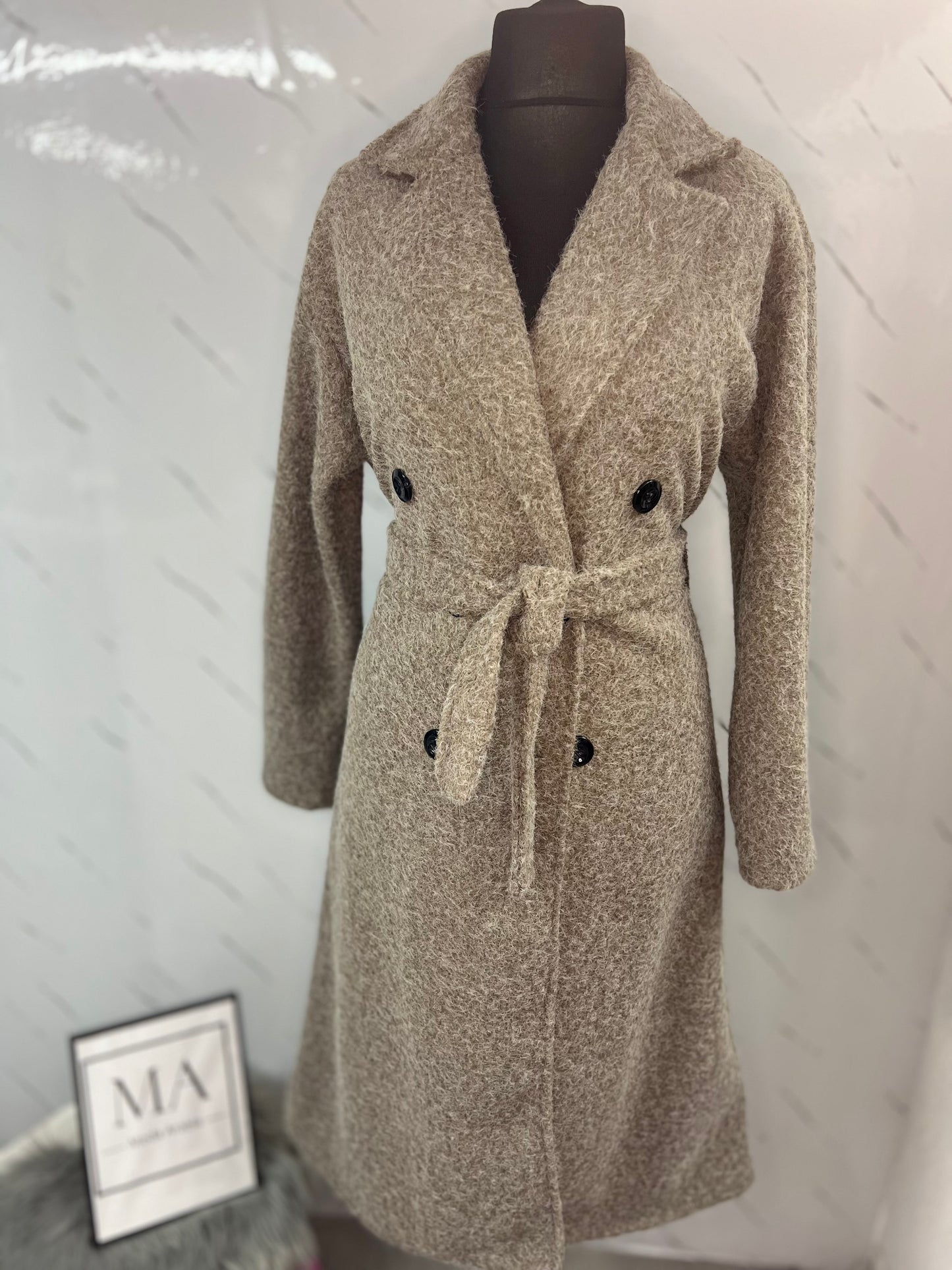 Chaqueta taupe