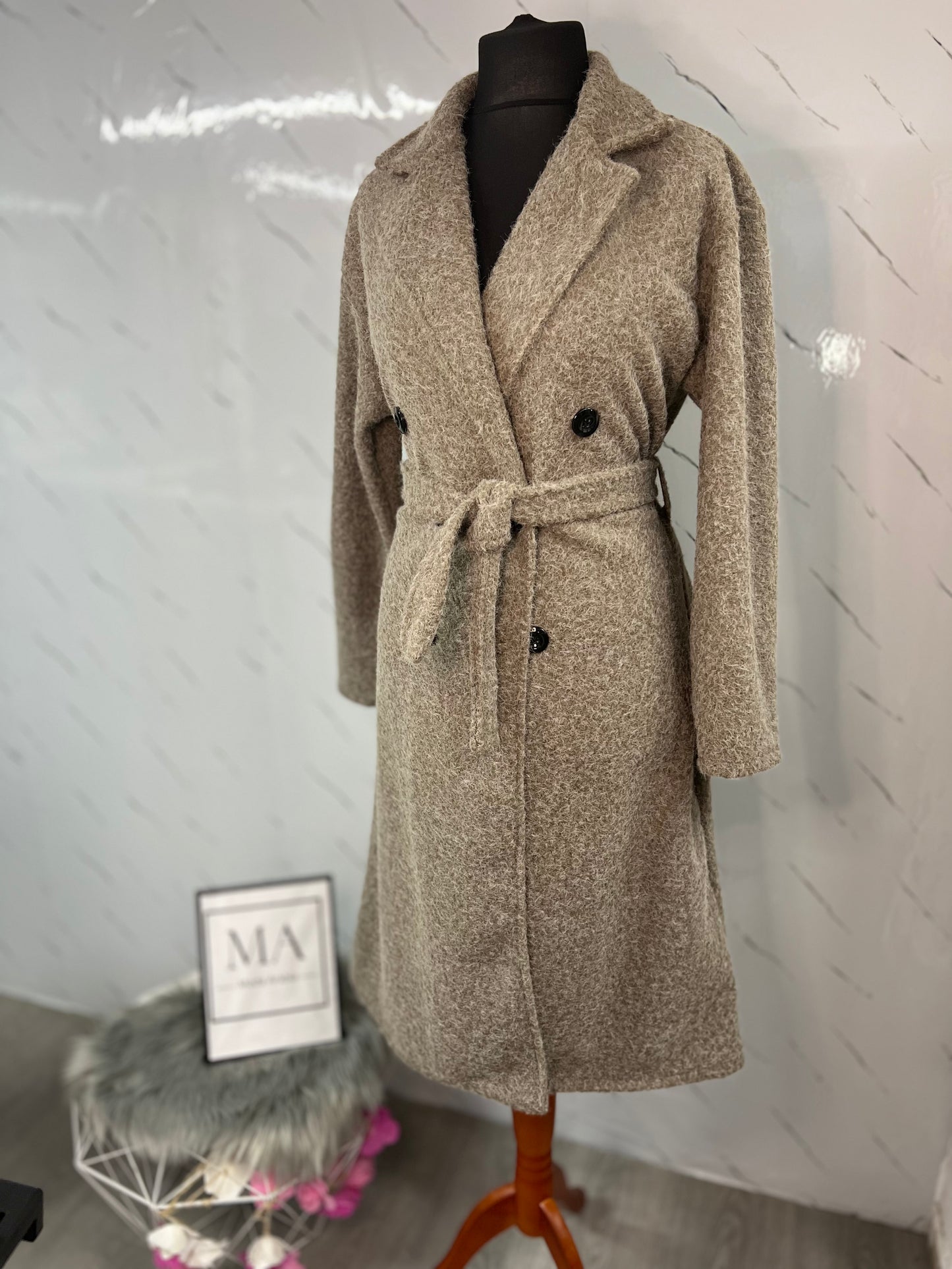 Chaqueta taupe
