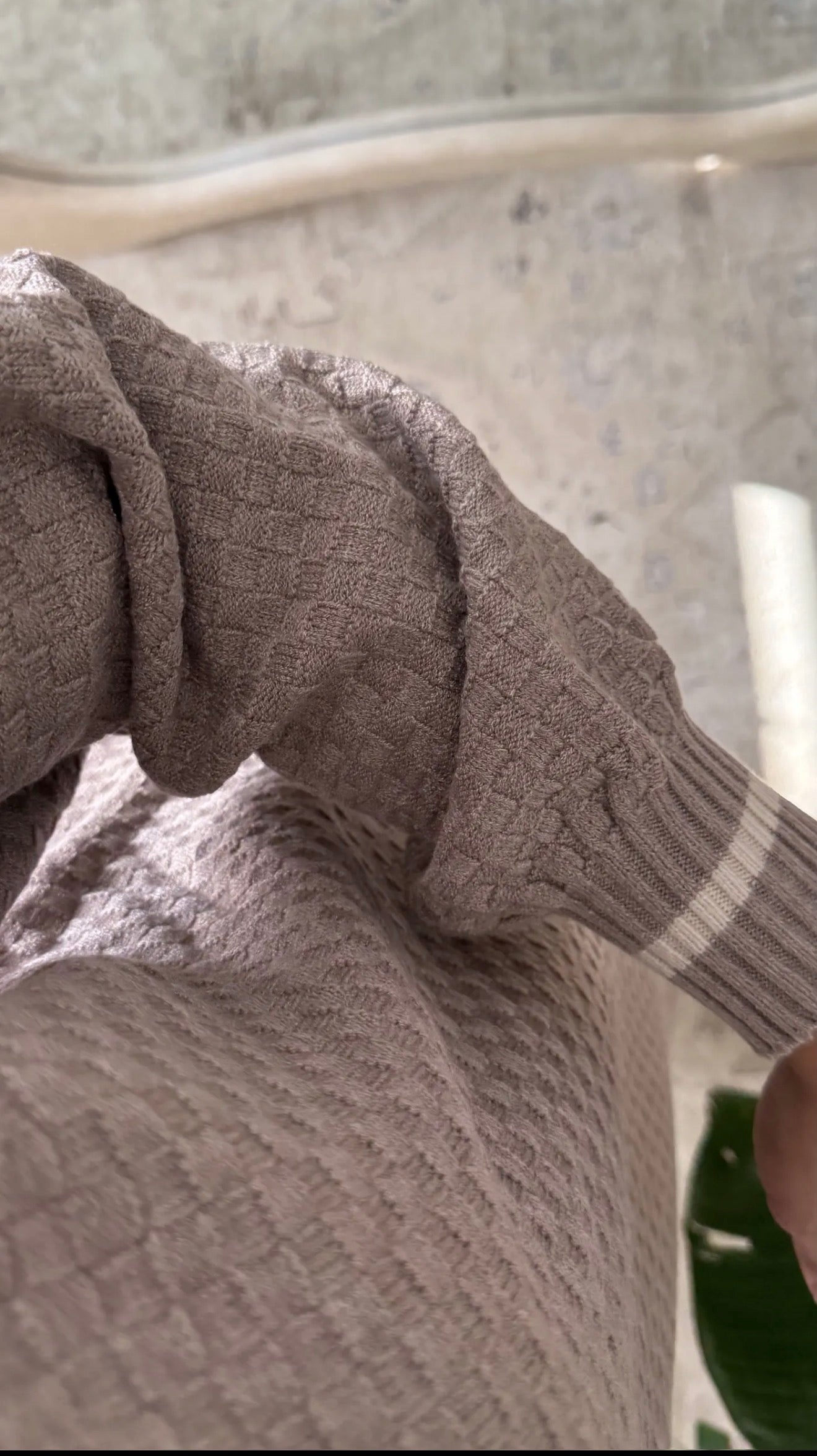 Vestido Saya Gris pardo