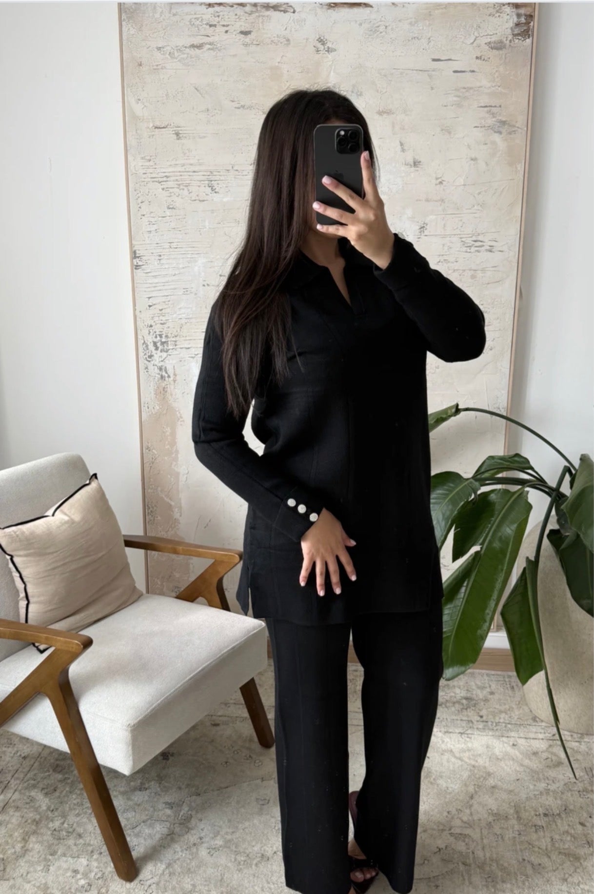 Conjunto Leyla Negro