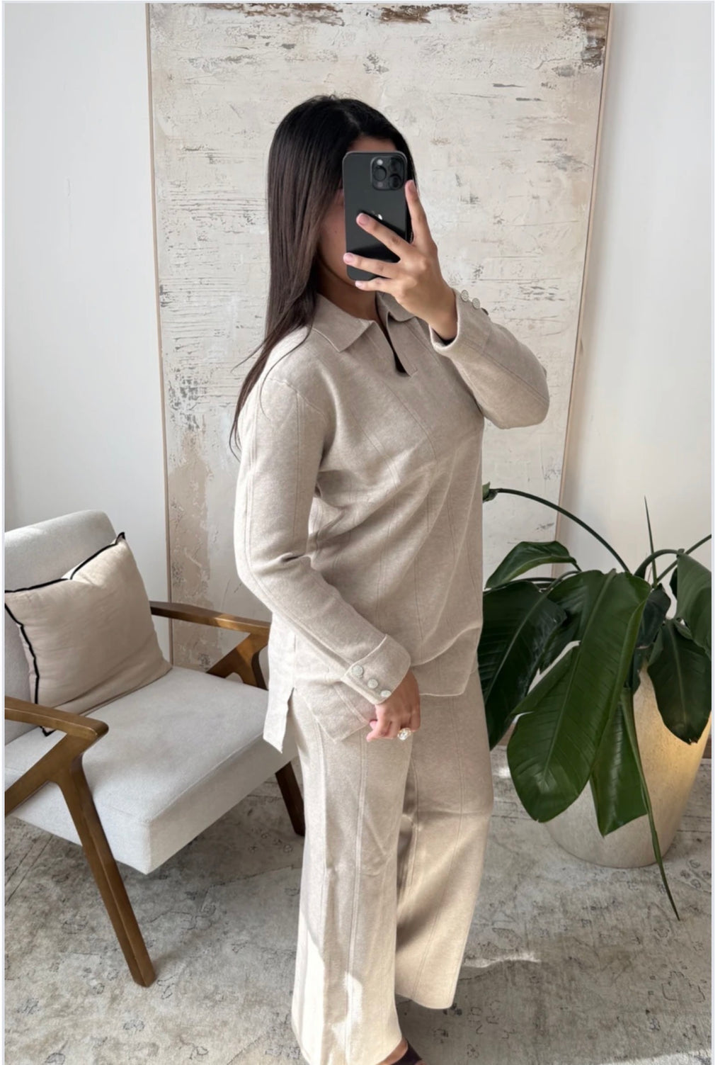 Conjunto Leyla Beige