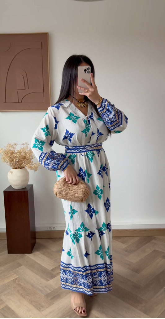 Vestido Celeste