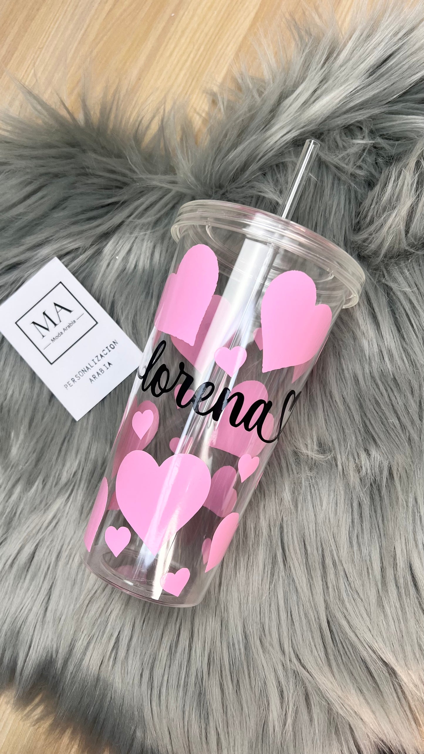 Vaso de corazones