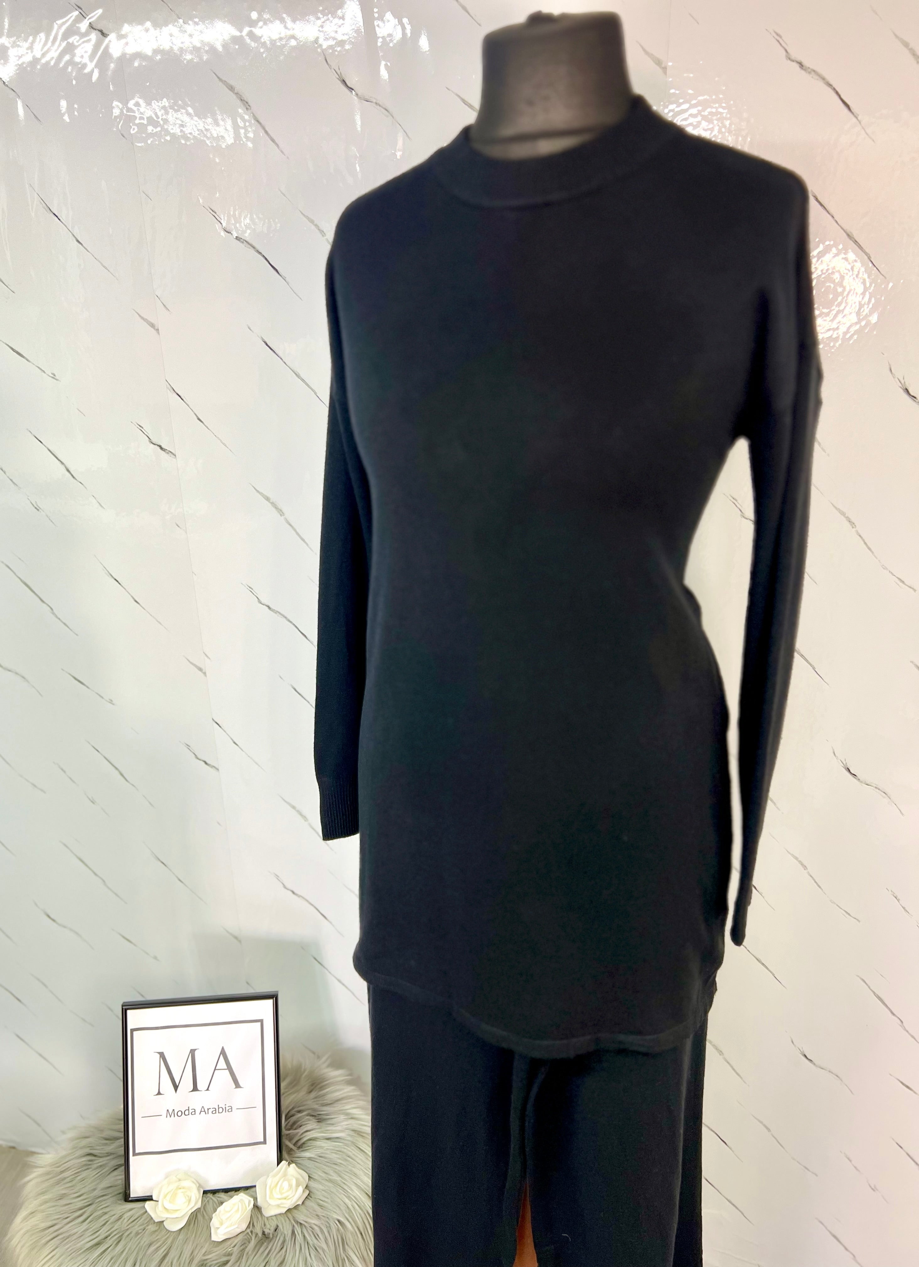 Conjunto punto fino Negro