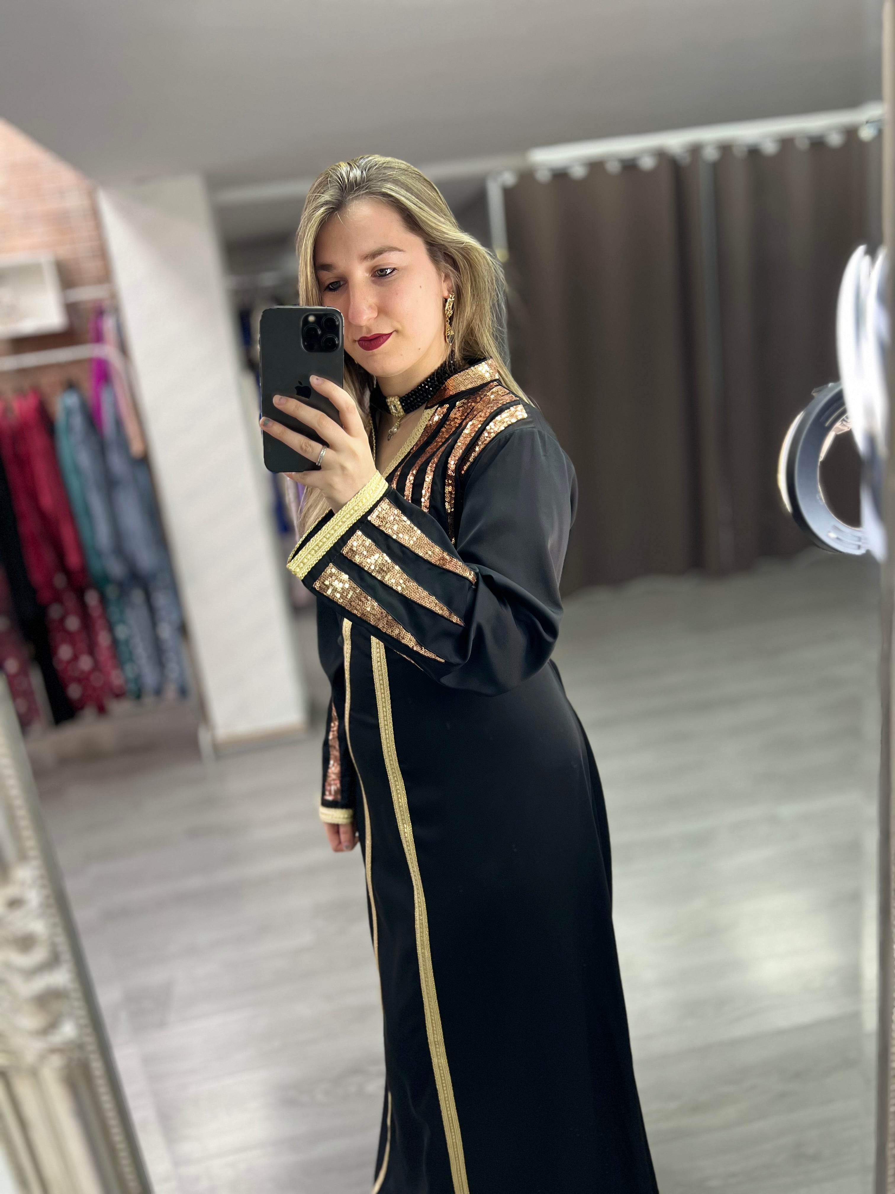 Vestido con lentejuelas