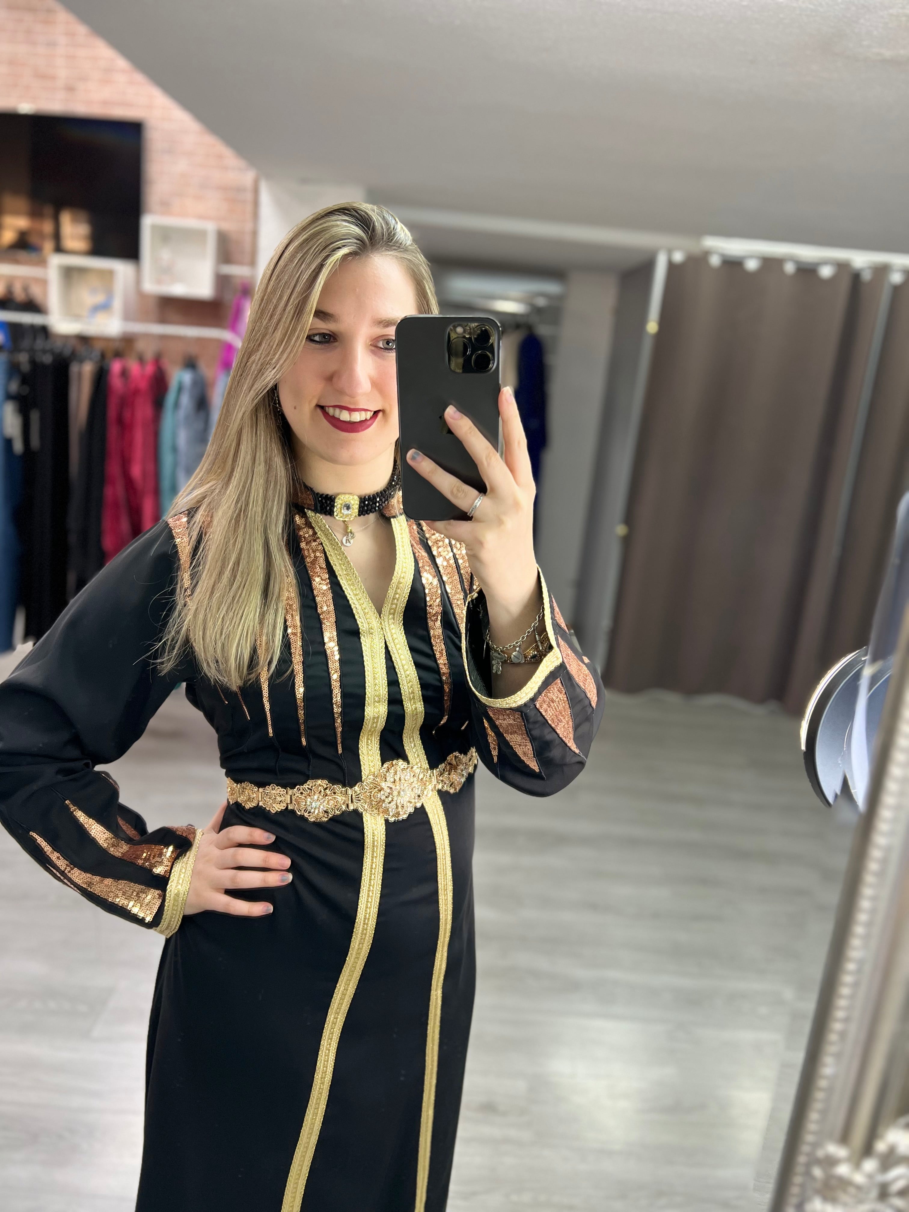 Vestido con lentejuelas