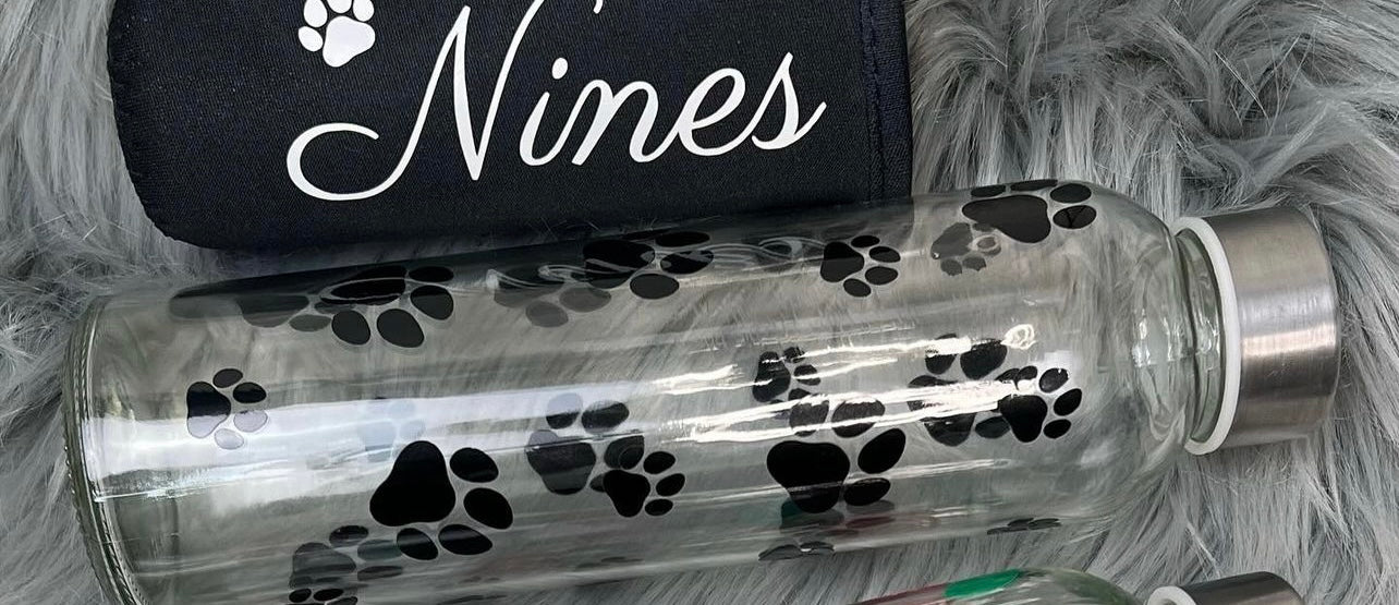 Botella huella o flor