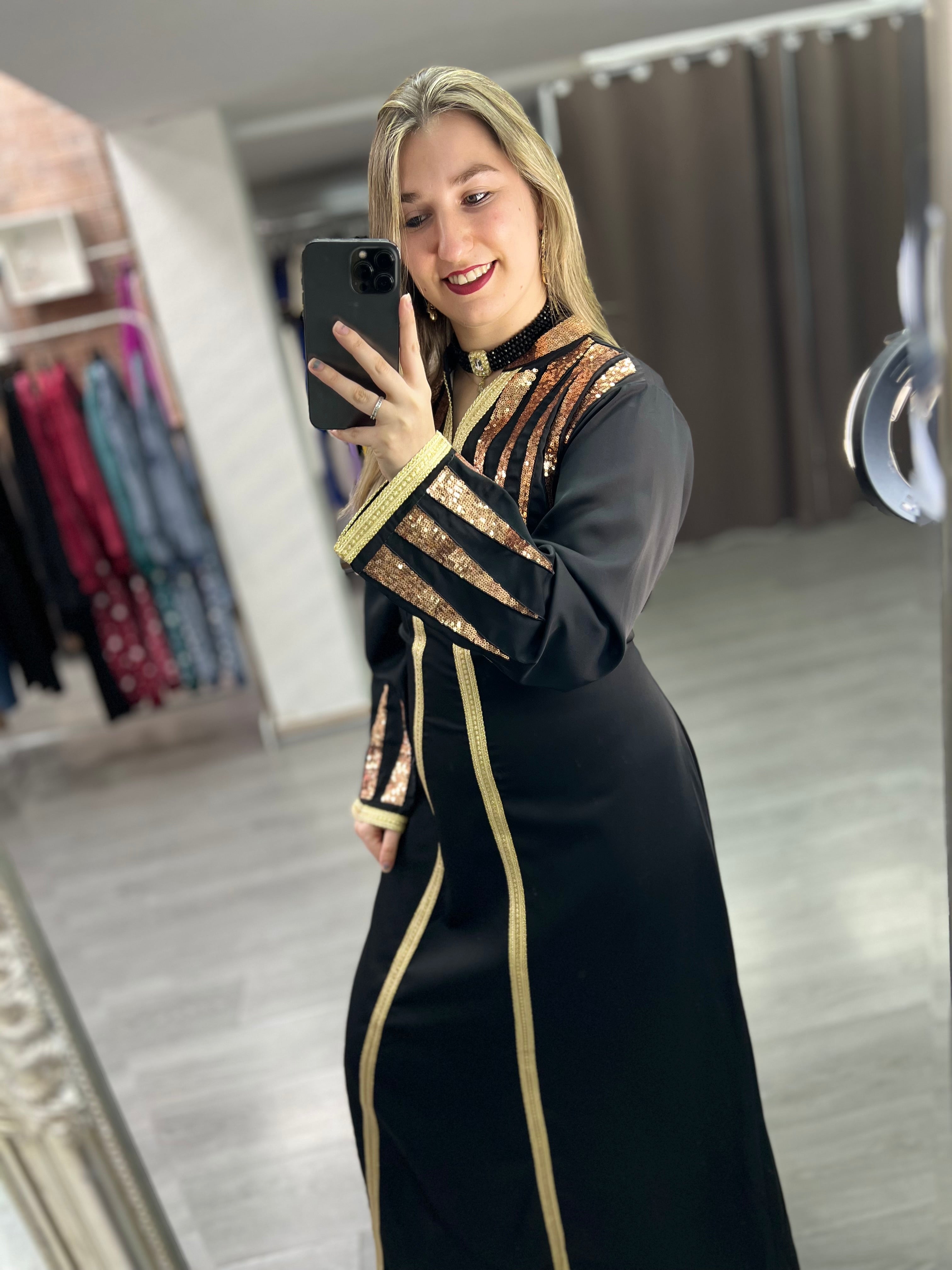 Vestido con lentejuelas