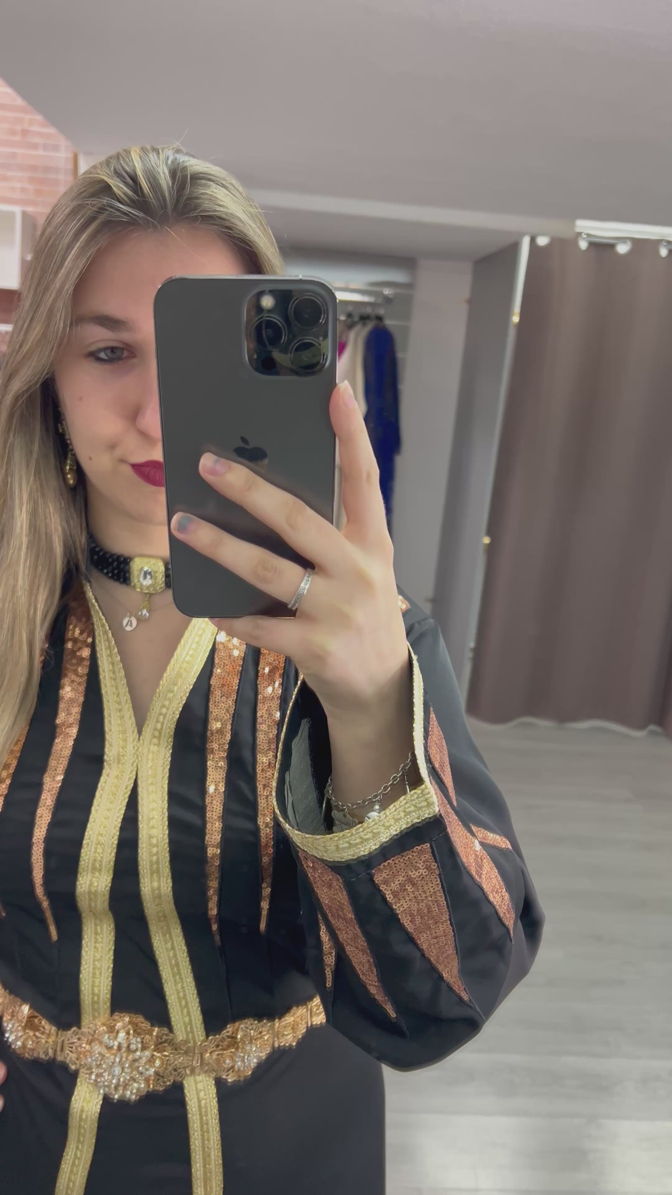 Vestido con lentejuelas