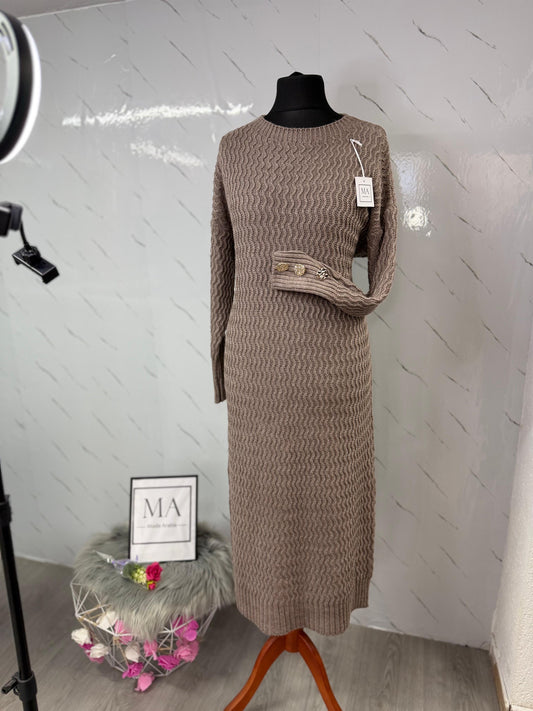 Vestido taupe