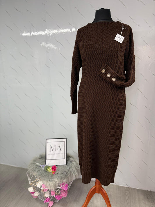 Vestido chocolate
