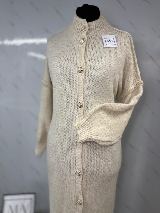 Chaqueta botones blanco